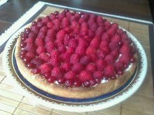 tarta z malinkami