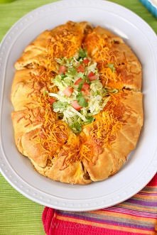 Sausage & Corn Chile Con Queso Taco Ring
