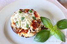 Lasagna Stuffed Portobello Mushrooms