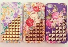 Obudowa telefonu w kwiatki ...