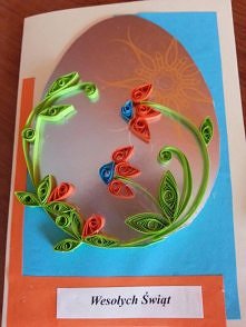 quilling wielkanoc