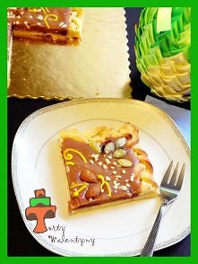 Wielkanoc tuż tuż, zapraszam po przepis na Kajmakowy Mazurek!