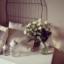 kwiatki na komodzie w moim ...