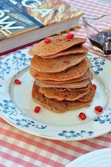 Kokosowe placuszki z granatem