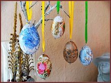 pisanki w decoupage -więcej...