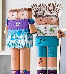 Ludziki z recyklingu :)