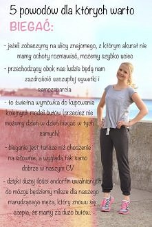 5 powodów dla, których warto biegać :)