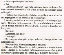 Haruki Murakami, fragment "Norwegian Wood"