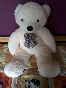 prezent na walentynki <3

śpię z moim misiem,hahha ;D