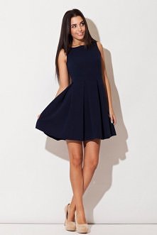 Sukienka kolor granatowy