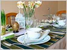 Pisanki i dekoracja stołu n...