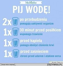 Nawodnienie naszego organizmu jest bardzo ważne. Odwodnienie może mieć poważne skutki związane z naszym zdrowiem. Powinno się pić około 1,5 litra wody dziennie. Jeśli uprawia si...