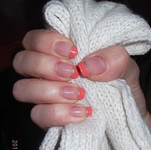 Pomarańczowy french :)