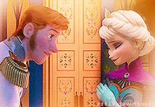 Gif Elsa x Hans