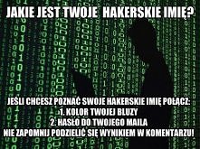 Ha :)

Turkusowy nochybaniemyśliszżecipodam (pisane bez spacji) xd