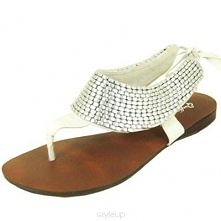 StyleUp - Sandały Białe