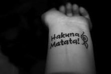 ,,Hakuna Matata''...