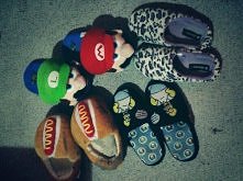 Niezła kolekcja kapci Luke xd