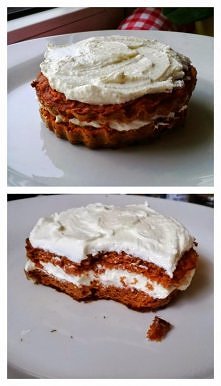 Marchewkowe mini ciacho