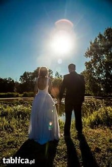 klasyczna suknia ślubna, piękna :D