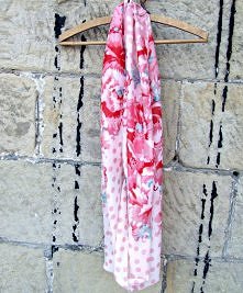 Komin z motywem kwiatów i grochów czyli kolekcja Magic