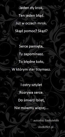 Wiersz Emilutekkk