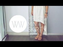 How to Make a High-Low Mini Skirt