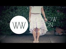 How to Make a High-Low Chiffon Skirt