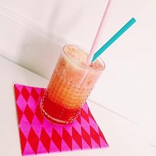 Strawberries  + pineapple  = homemade juice