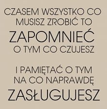 ZASŁUGUJESZ NA TO, CO NAJLE...