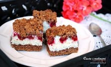 Ciasto z malinami i kokosową pianką

- Ciasto z malinami jest proste do zrobienia, mimo że jest warstwowe. Maliny z kokosową pianką i kakaowym, kruchym ciastem łączą się idealni...