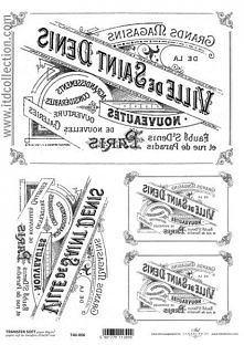 Lustrzane odbicie wzoru... papier do transferu, który pomoże zmienić wygląd niejednej rzeczy...