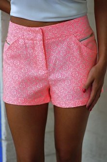 śliczne szorty