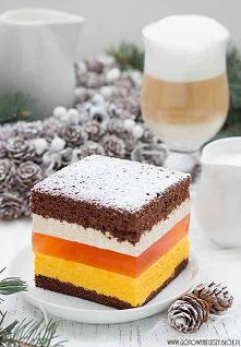 Ciasto pomarańczowo-kawowe