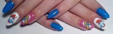 Moje nowe - smerfy :)
