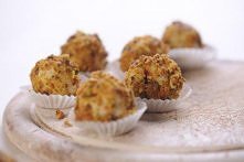 Orzechowe trufle z kaszy jaglanej :)