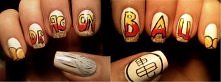 dragon ball paznokcie!