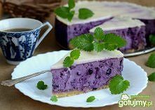 serniczek jagodowy :)