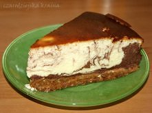 Sernik marmurkowy (bez proszku do pieczenia)
Spód:

1 szkl. rodzynek
1 szkl. migdałów
4 łyżki mielonego lnu
1 szkl. wody
Rodzynki zalać szklanką wody. Odczekać kilka minut. Doda...