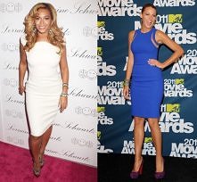 WAGA I WZROST GWIAZD                                 Beyonce

Wzrost: 168 cm

Waga:  61 kg

Blake Lively

Wzrost: 173 cm

Waga: 58 kg