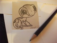 Jaszczur z pod mojej dłoni...