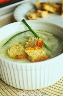 Zupa krem z pora - pyszna !