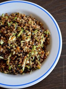 kasza gryczana z warzywami