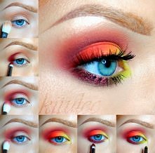 Rainbow
opis do tutorialu na kitulec beauty blog