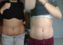 Mimo, że to nie dużo, to jestem z siebie bardzo dumna :) Zaliczyłam bardzo przyspieszony okres masy a redukcja wciąż trwa :D