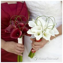 Bukiet ślubny - kalie