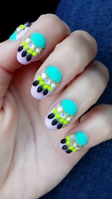 Beauty summer nails