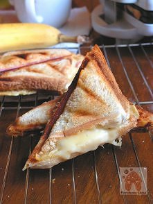 jak zrobić tosty z bananem?