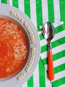 Jak zrobić  zupę literkową?