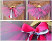 Szaro różowa tutu wiązana w pasie.
FB Tutuszka